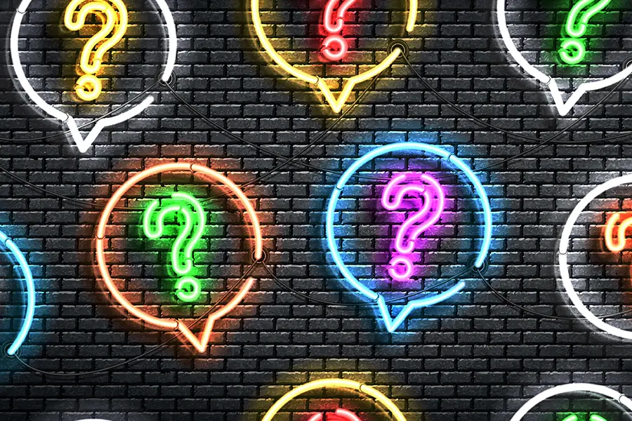 Virtual trivia night backdrop for a fundraiser.