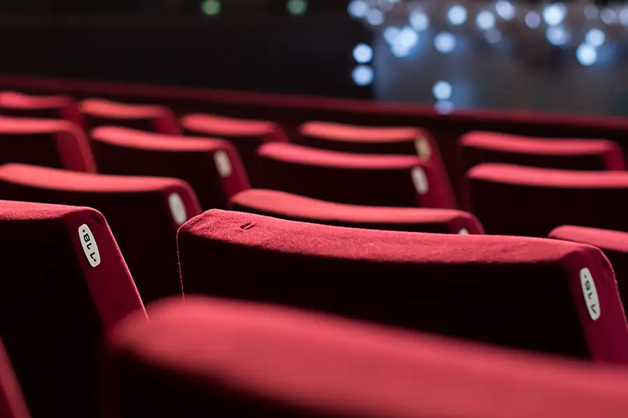 Seats at a theatre show after a theatre fundraising idea went well.