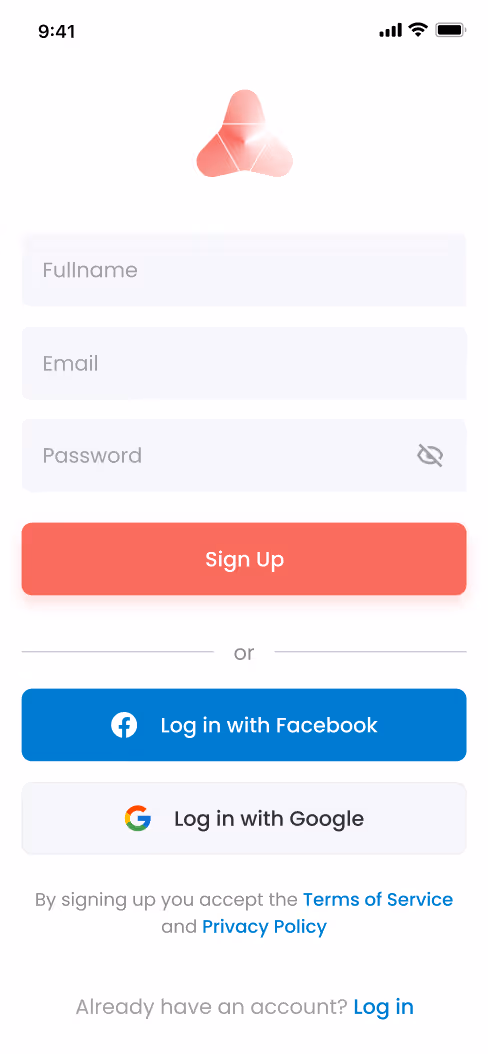 Login Screen