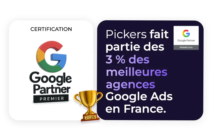 certification google partner agence pickers