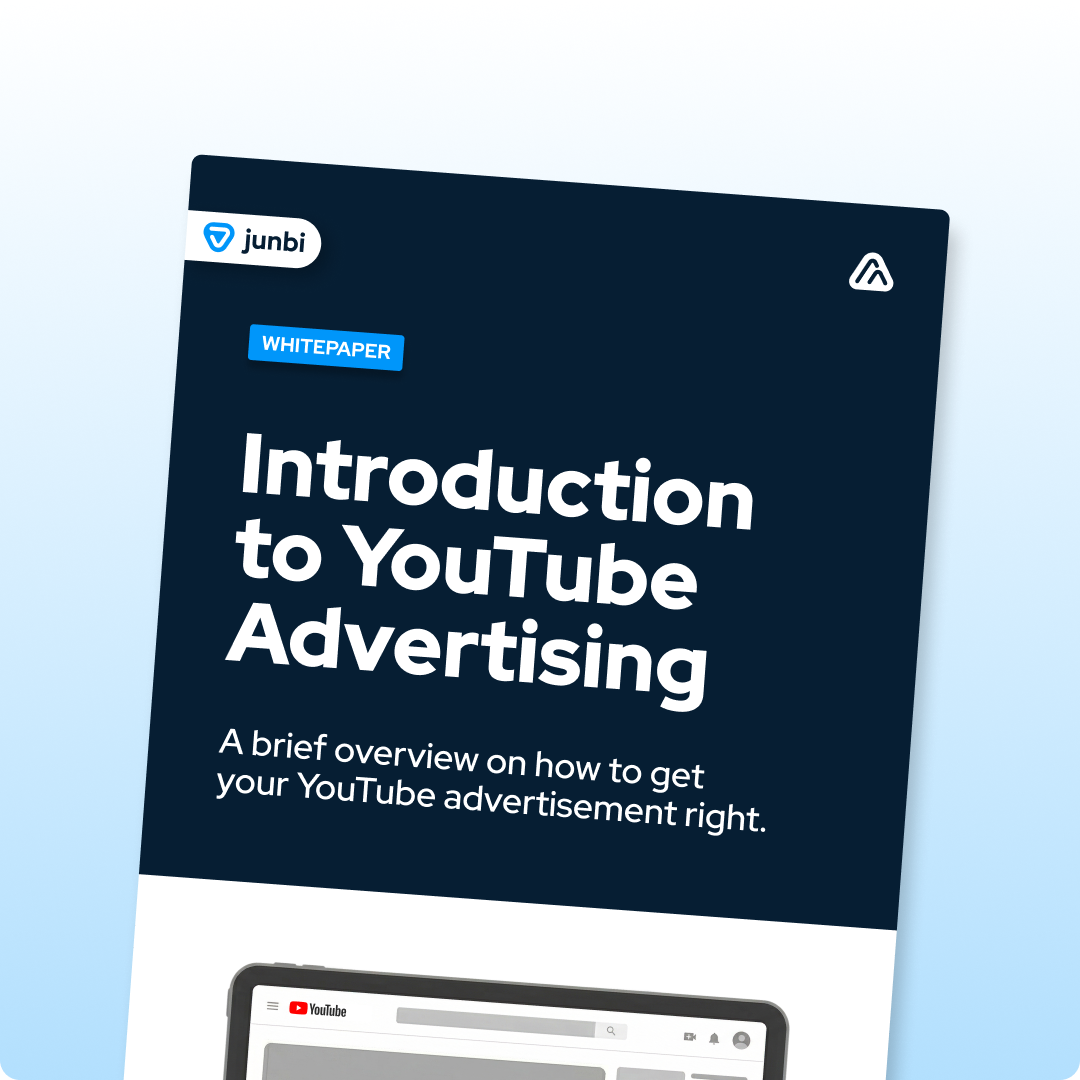 Introduction to YouTube Advertising whitepaper from junbi.ai