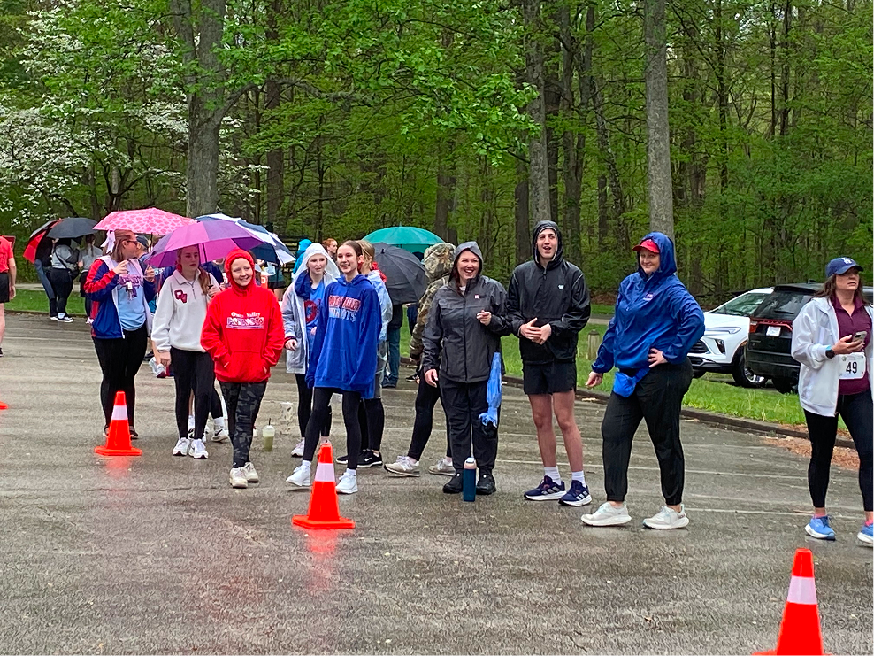 April showers bring racers to McCormick's Creek State Park