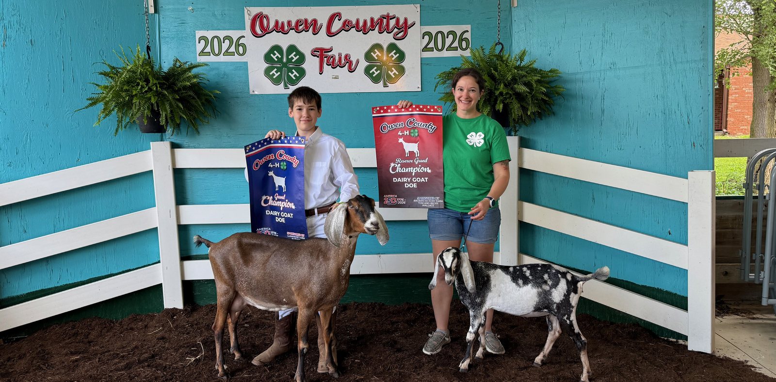 2026 Owen County Fair Goat Show results, winners