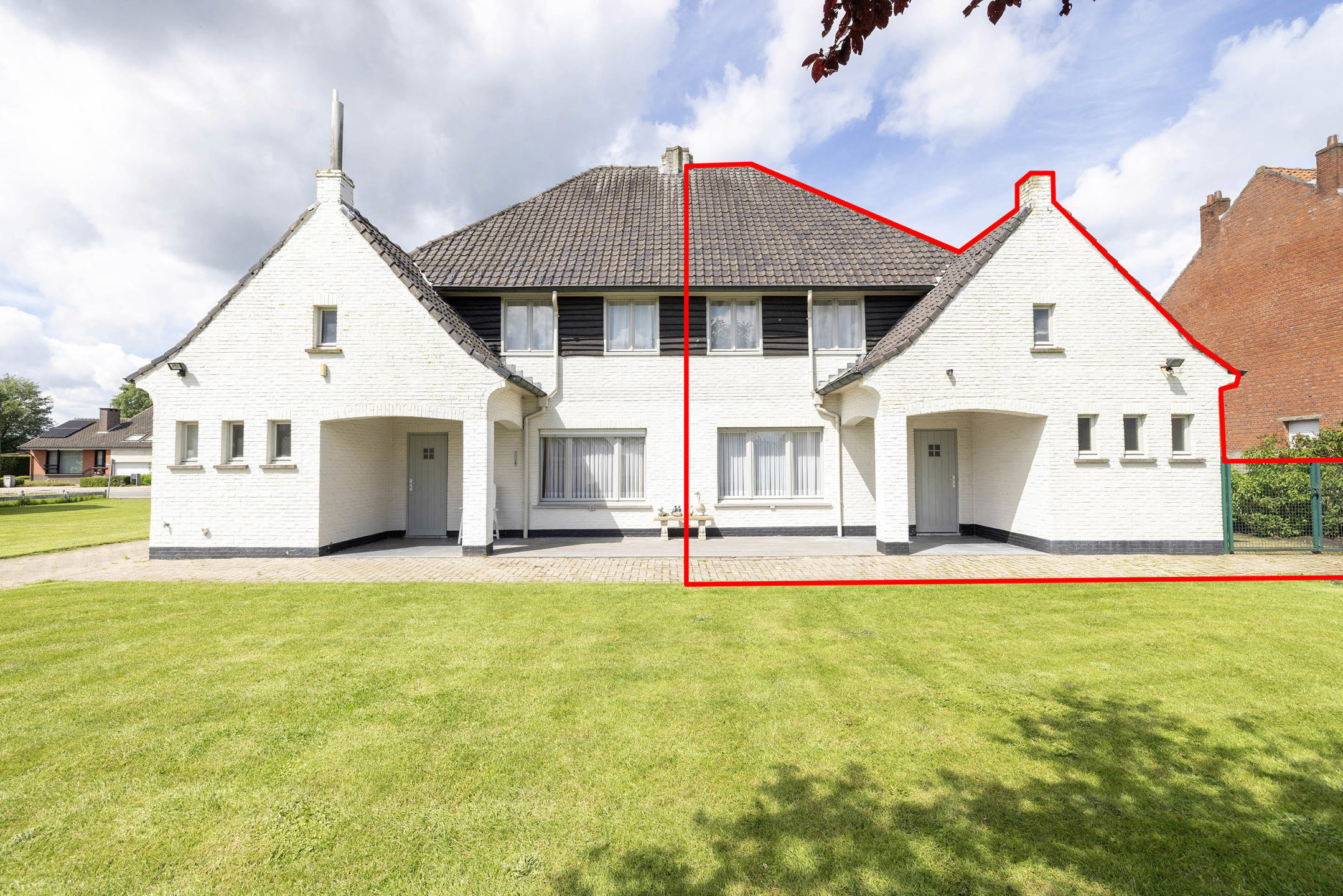 Halfopen woning in centrum Vlimmeren op perceel van 808m²!