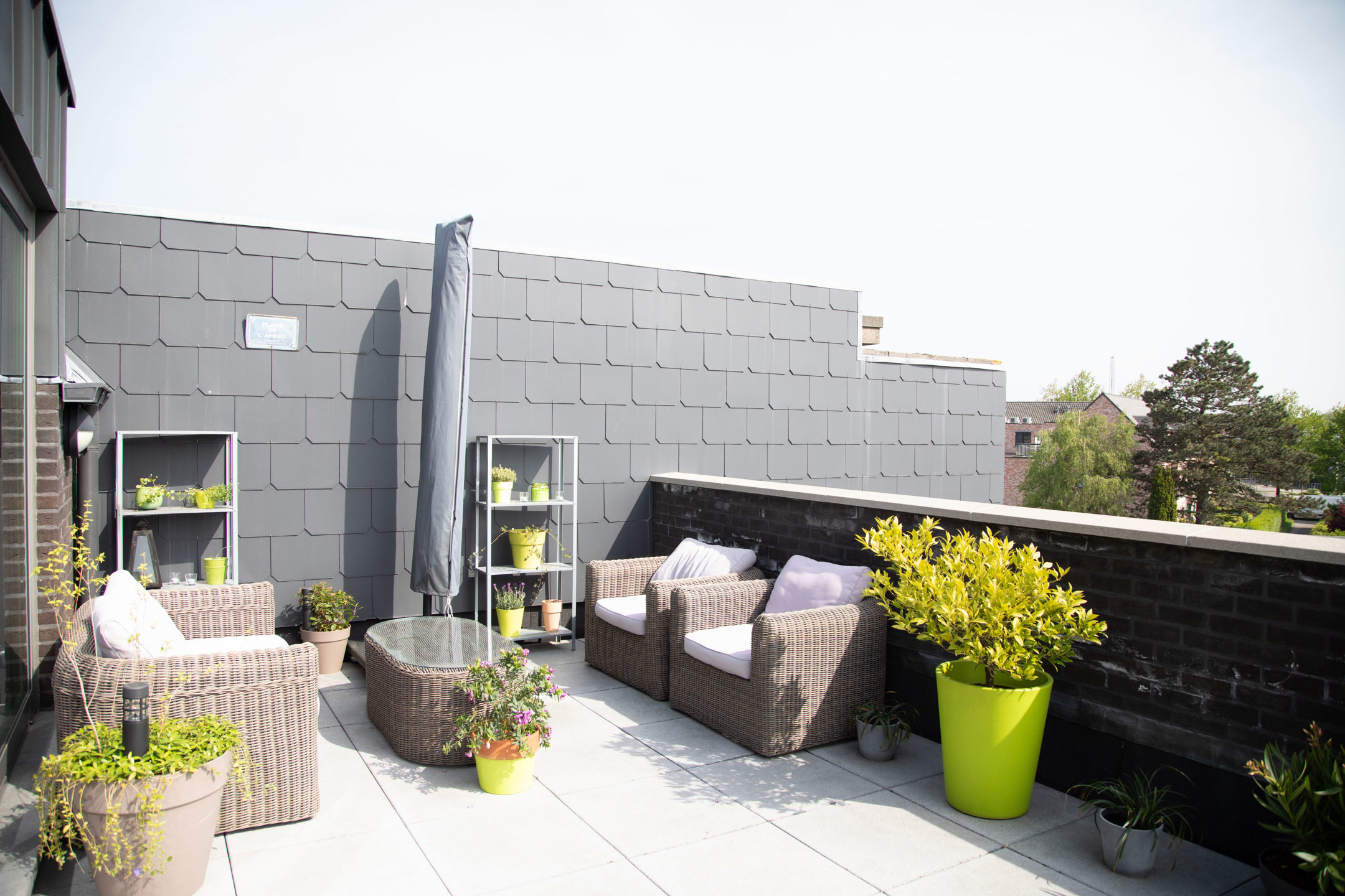 Dakappartement met terras en staanplaats in Sint-Antonius!