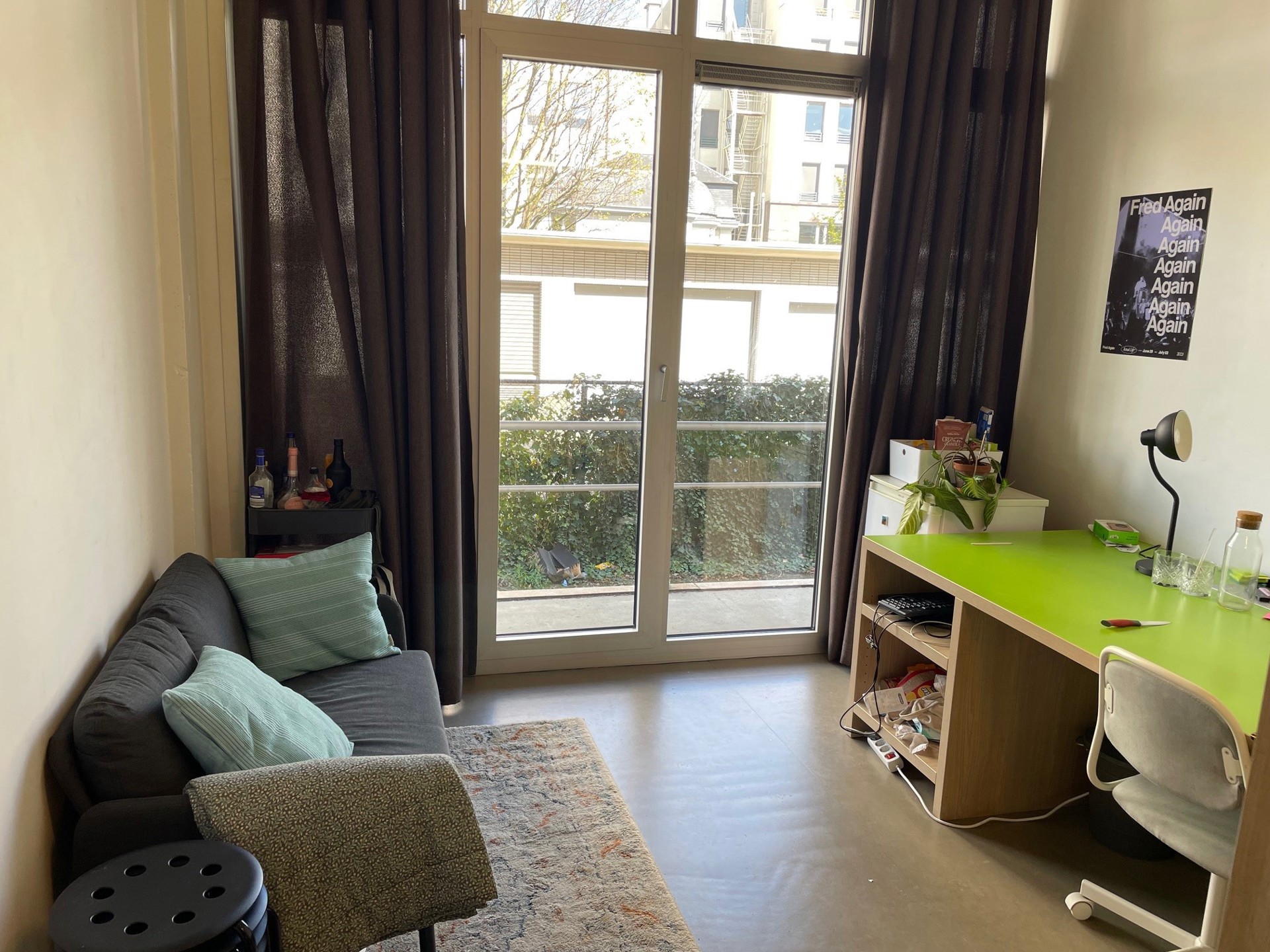 Luxe studentenkamer (26 m²) met terras op centrale locatie!