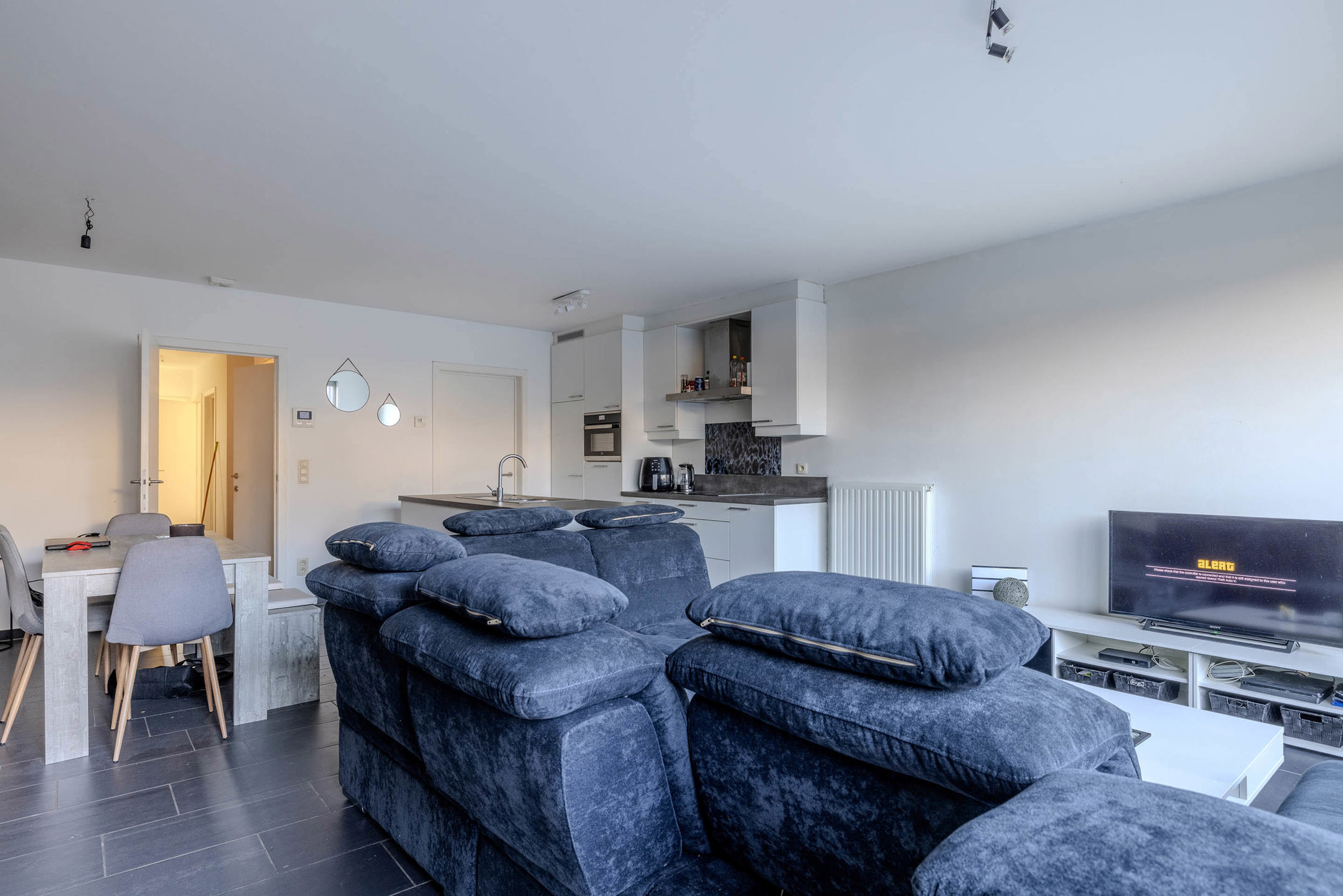 Gelijkvloers appartement met staanplaats