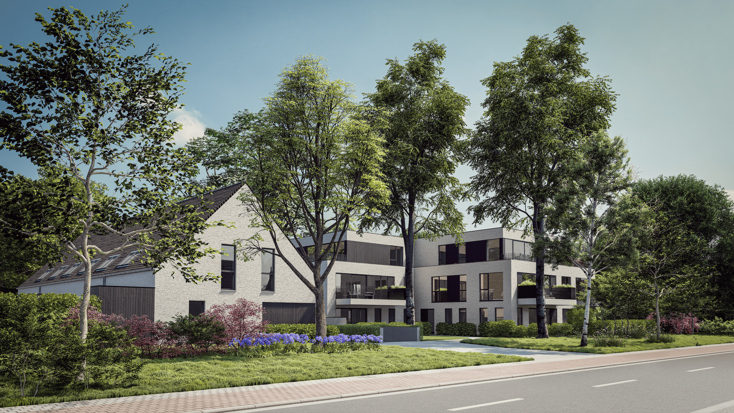 Nieuwbouwwoning met 3 slaapkamers in parkproject // Woning 3