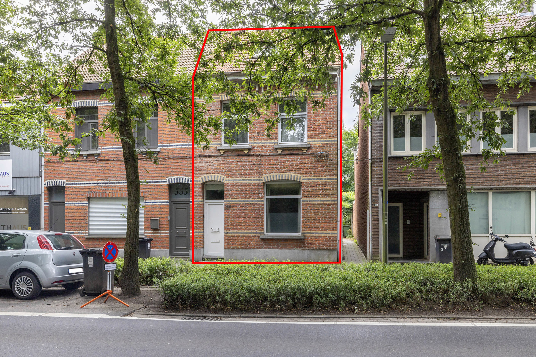 woning onderverdeeld in 2 appartementen