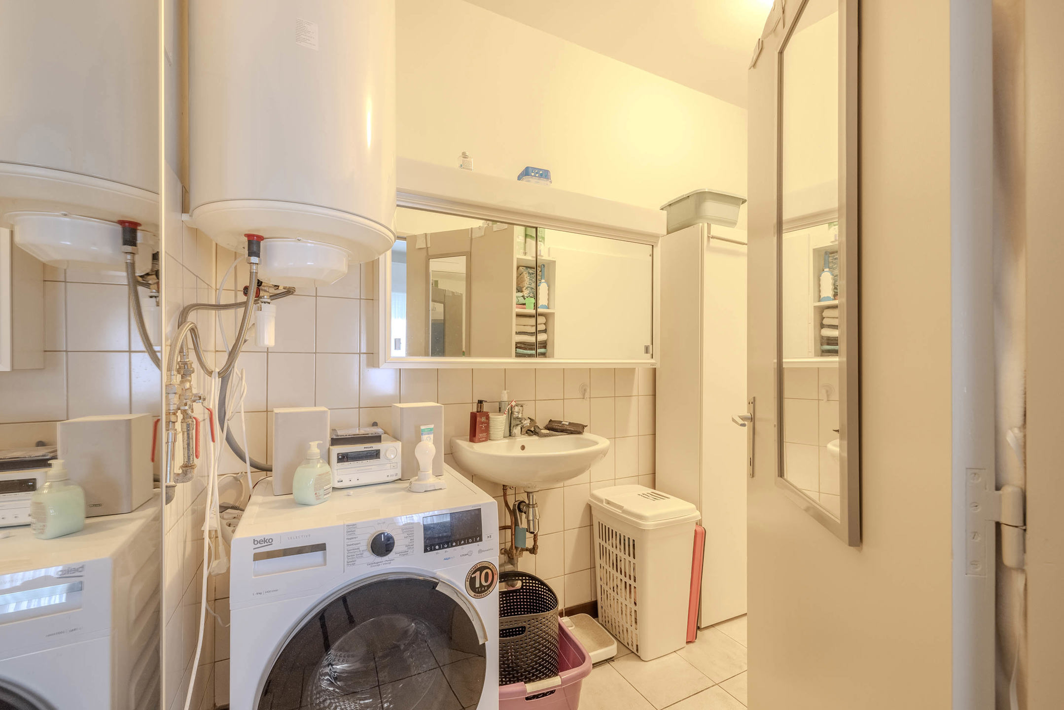 Gelijkvloers appartement met 1 slaapkamer en tuin!