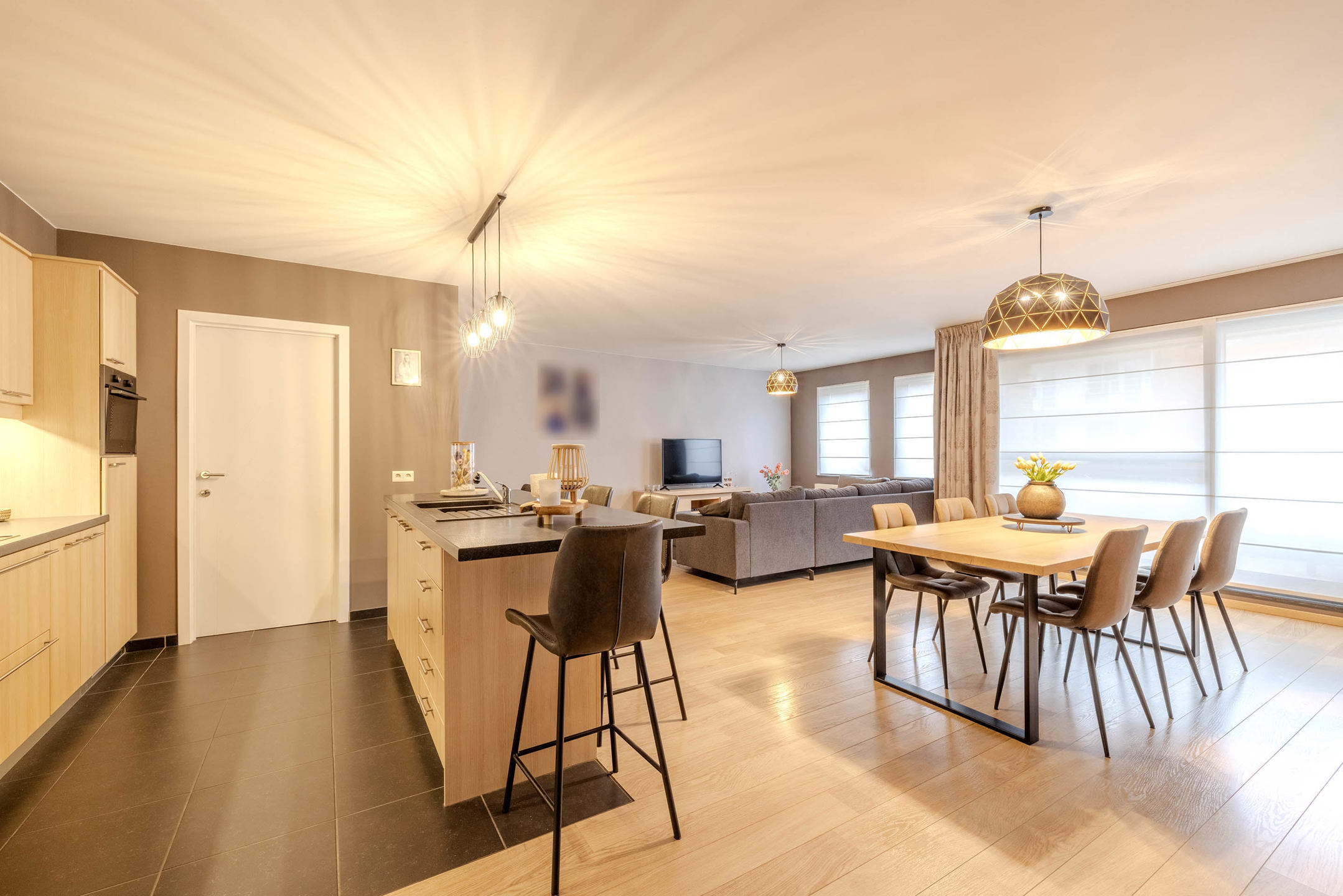 Instapklaar gelijkvloers appartement van 130 m² met twee slaapkamers!