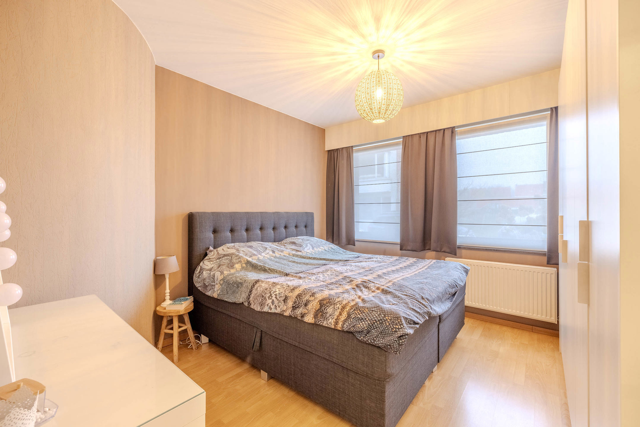Instapklaar gelijkvloers appartement van 130 m² met twee slaapkamers!