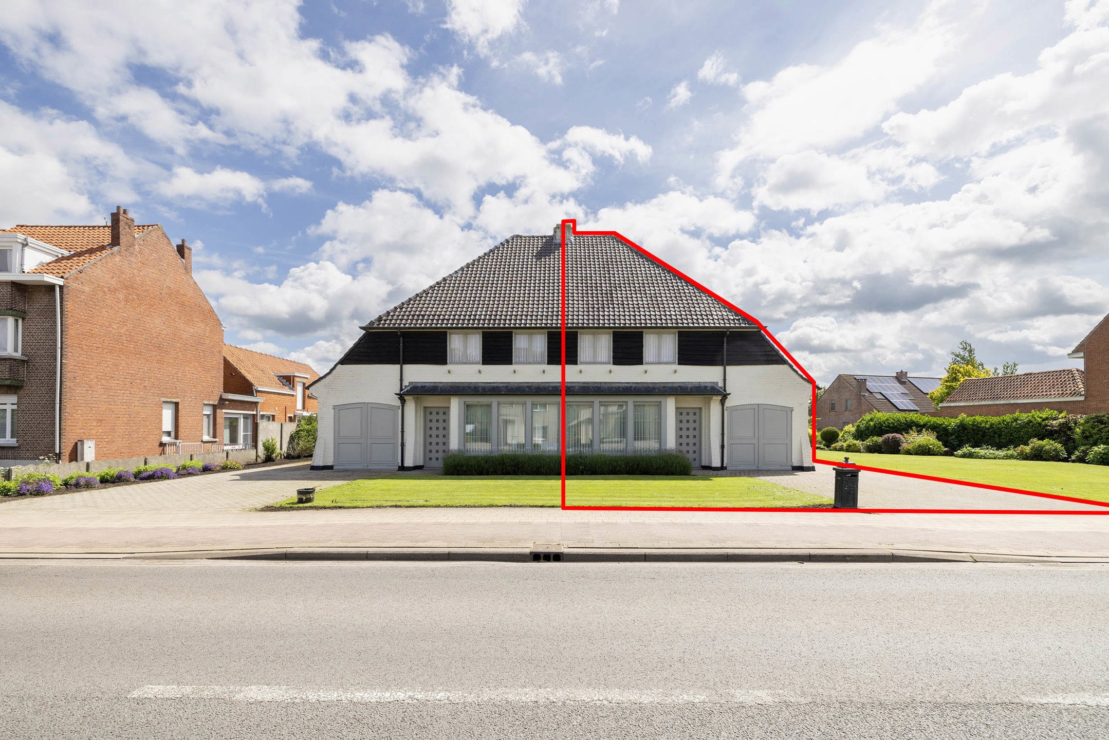 Instapklare HOB in centrum Vlimmeren op 707m² met dubbele garage!