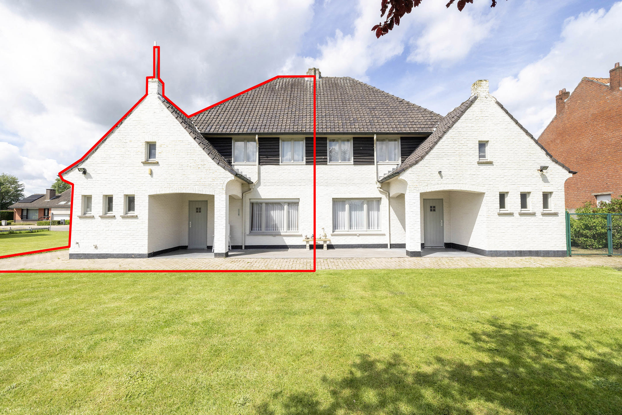 Instapklare HOB in centrum Vlimmeren op 707m² met dubbele garage!