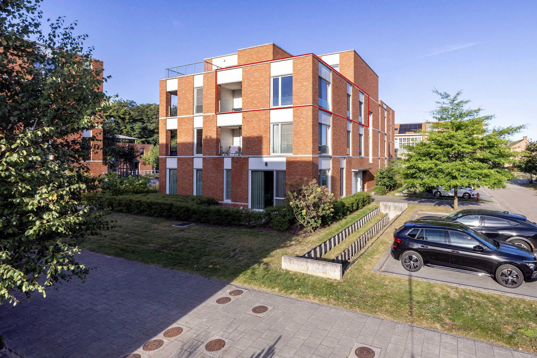 Instapklaar appartement van 78 m² pal in het centrum van Oostmalle!