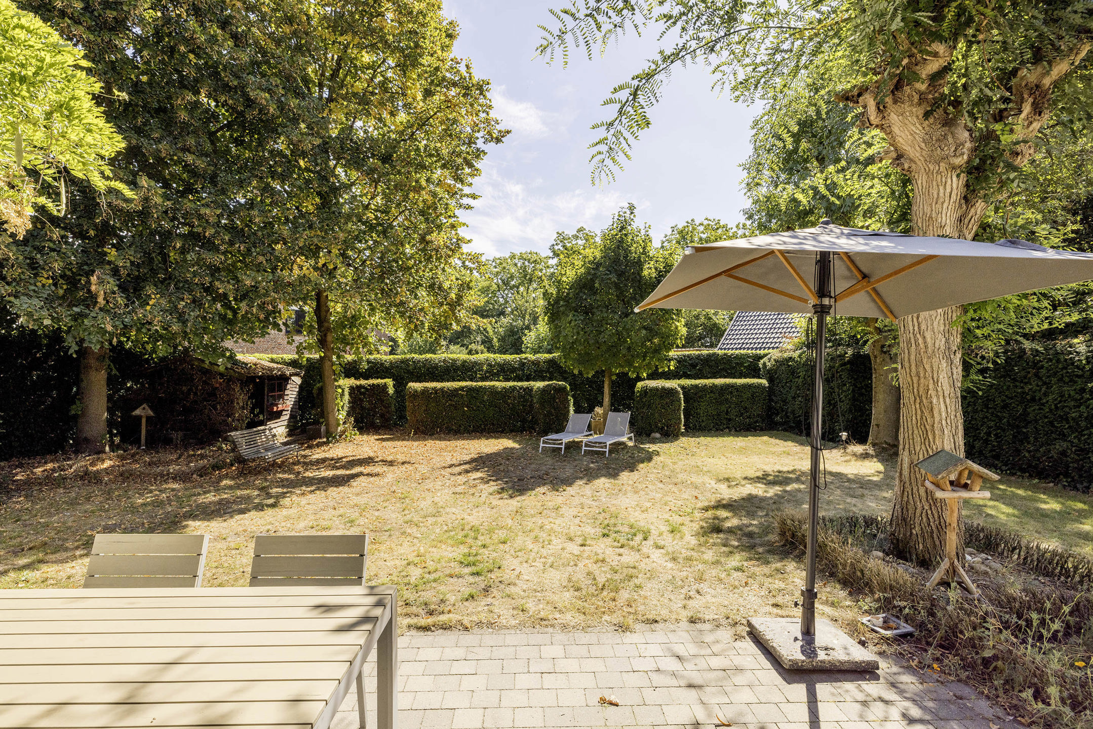 Gerenoveerde gelijkvloerse woning op 800m²