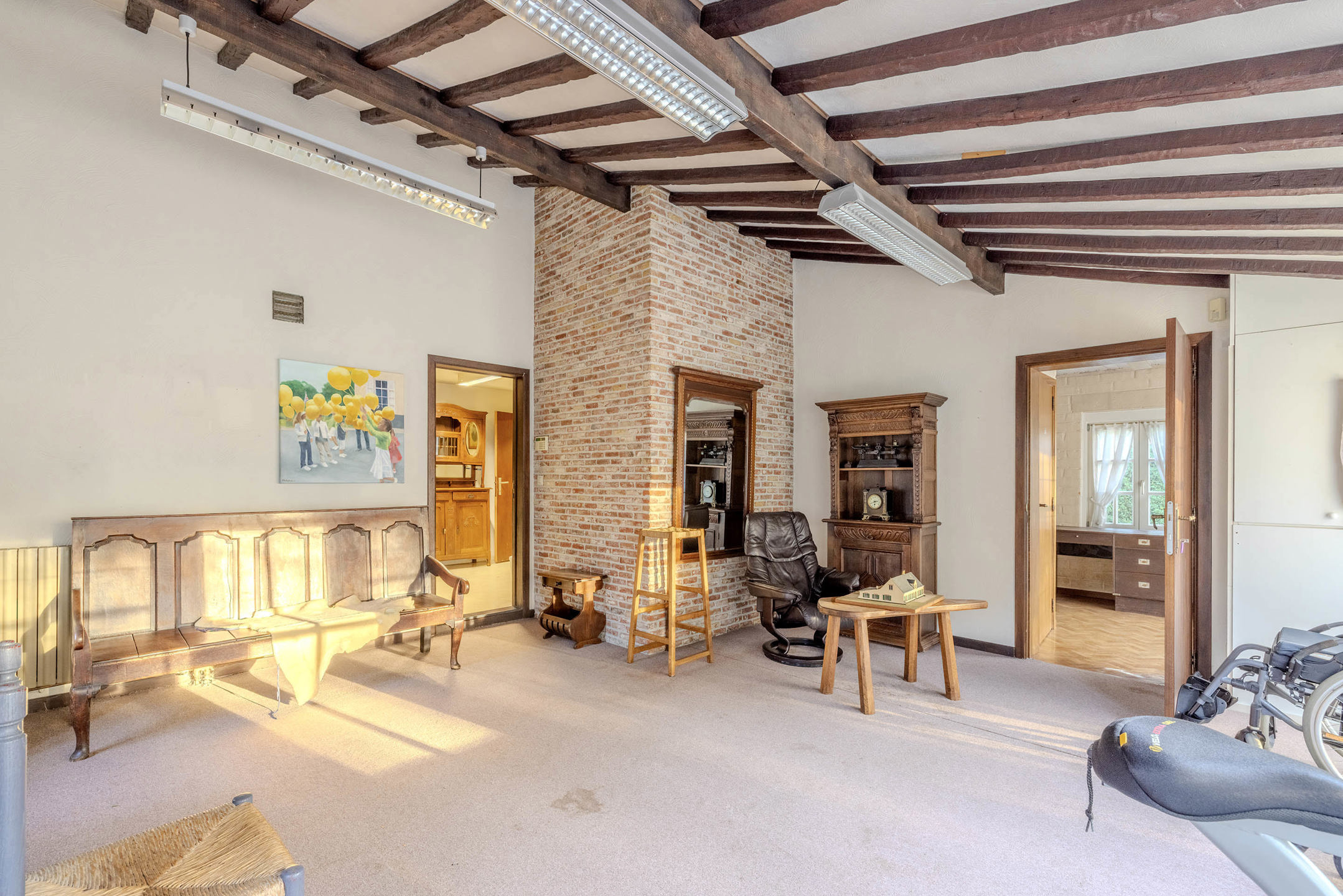 Prachtige villa met atelier over park de Renesse