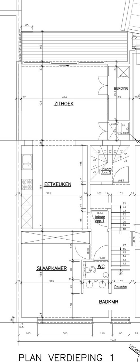 Instapklaar appartement met mooi terras