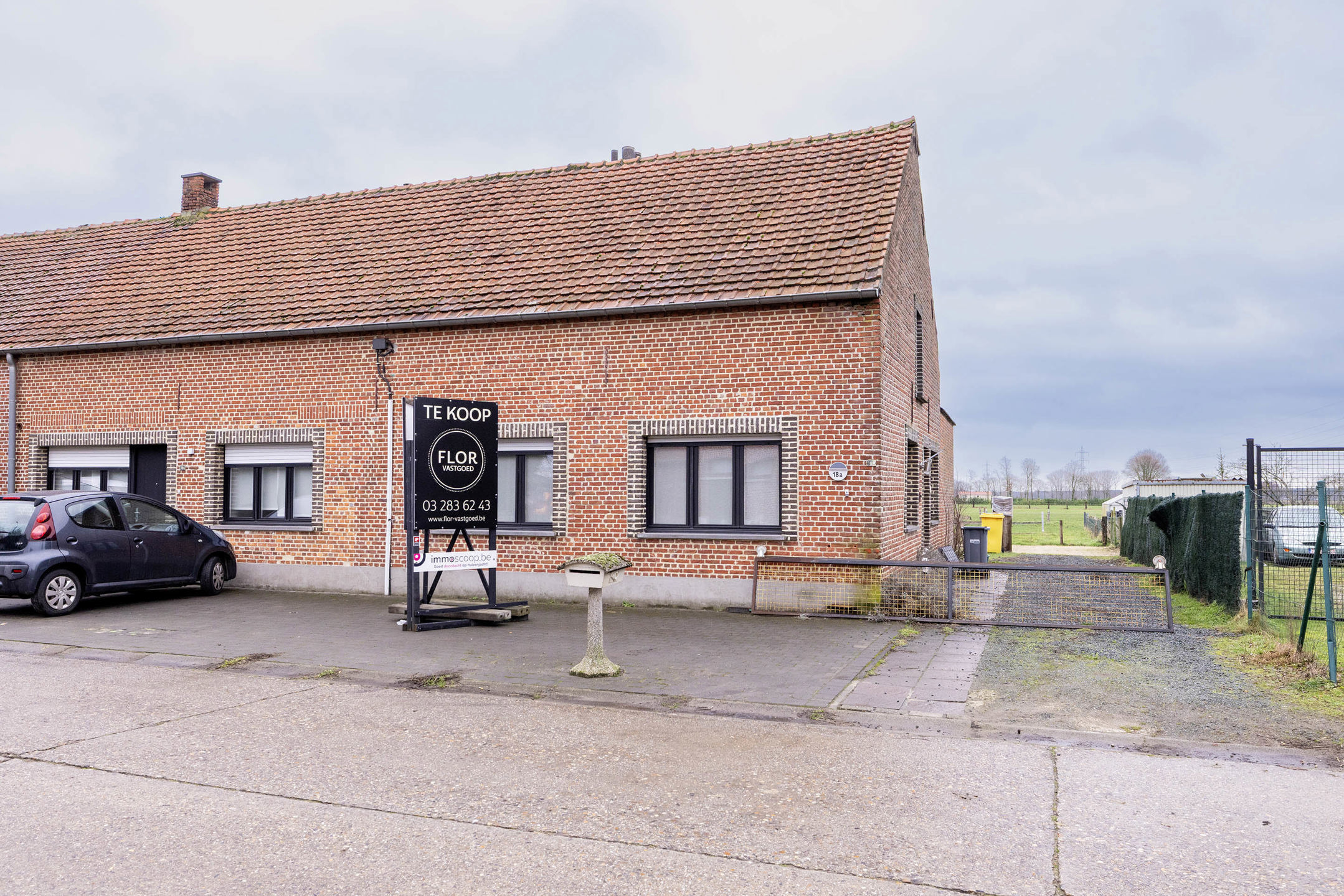 Te renoveren woning in Poederlee op 558 m² met vrij zicht!