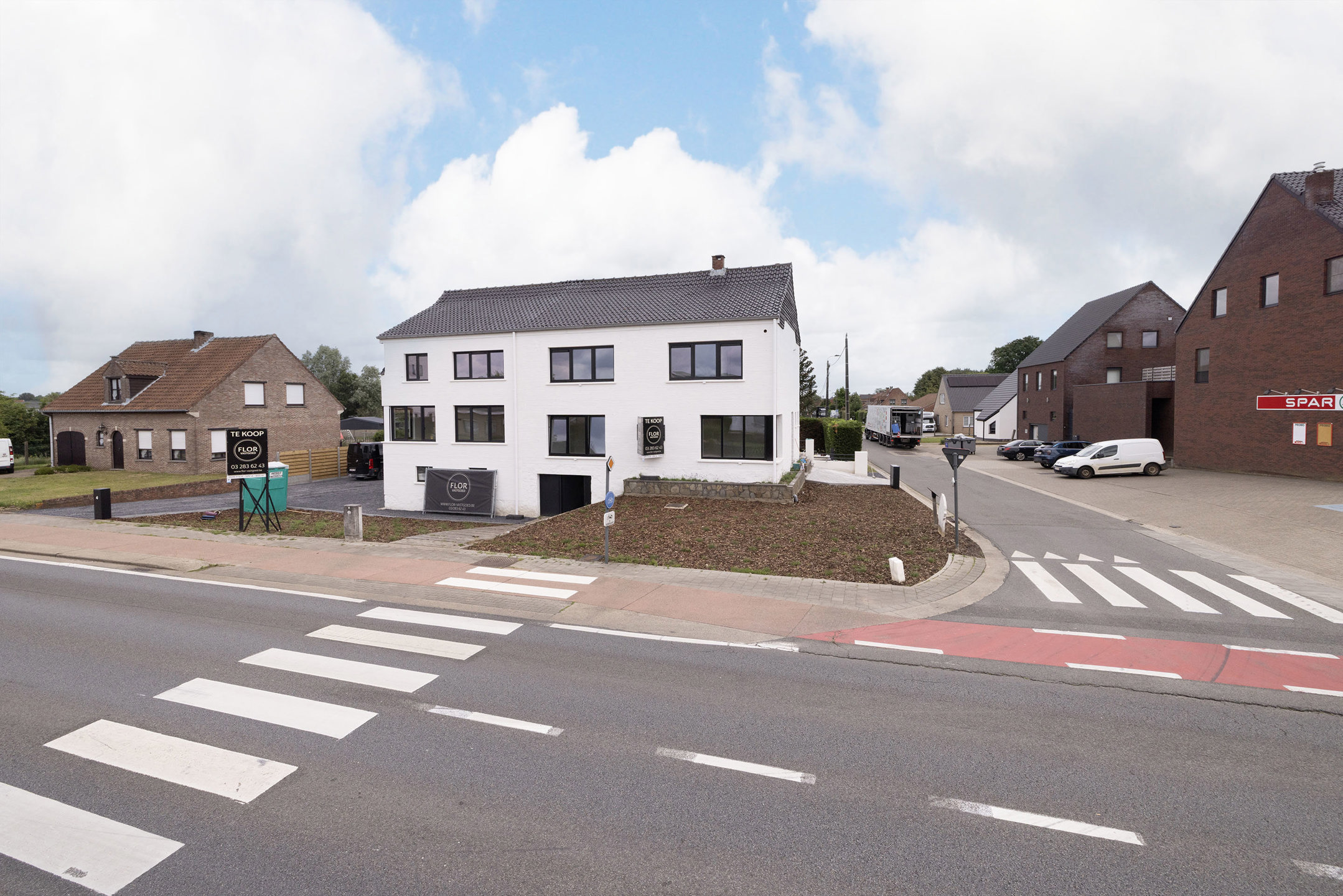 Gelijkvloers appartement - 2 slaapkamers op 400m2