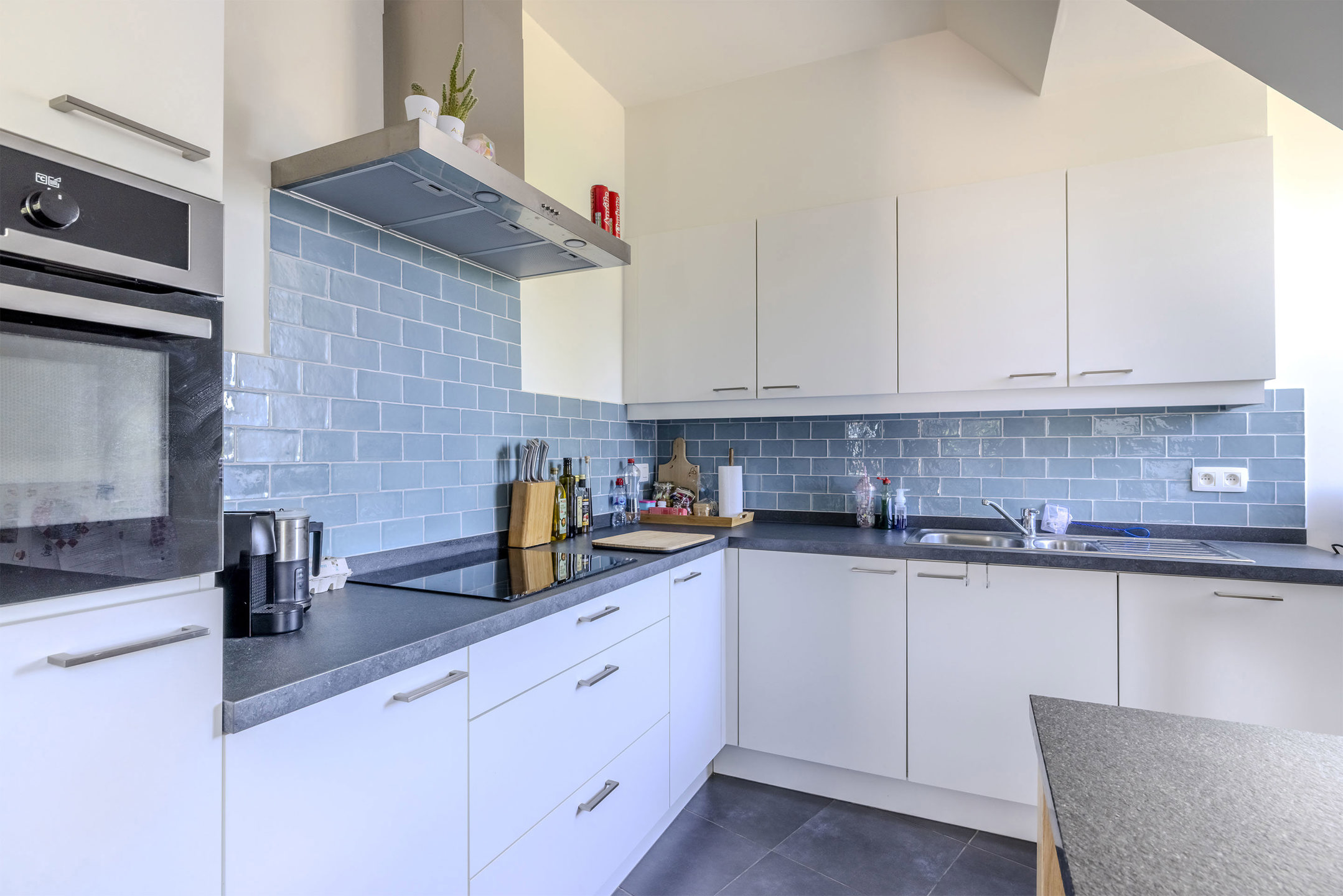 Penthouse met 3 slaapkamers - 2 terrassen en staanplaats