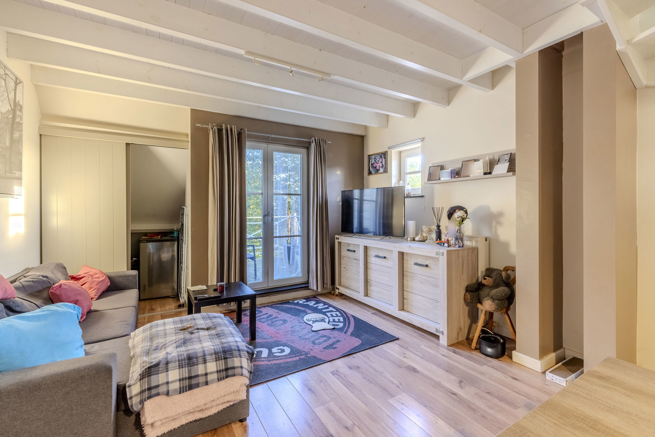 Duplex studio met garagebox op toplocatie