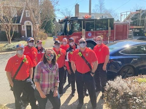 Charlottesville Fire Department "Spends a Day with Jane"