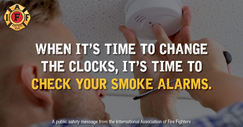 Daylight Savings reminder