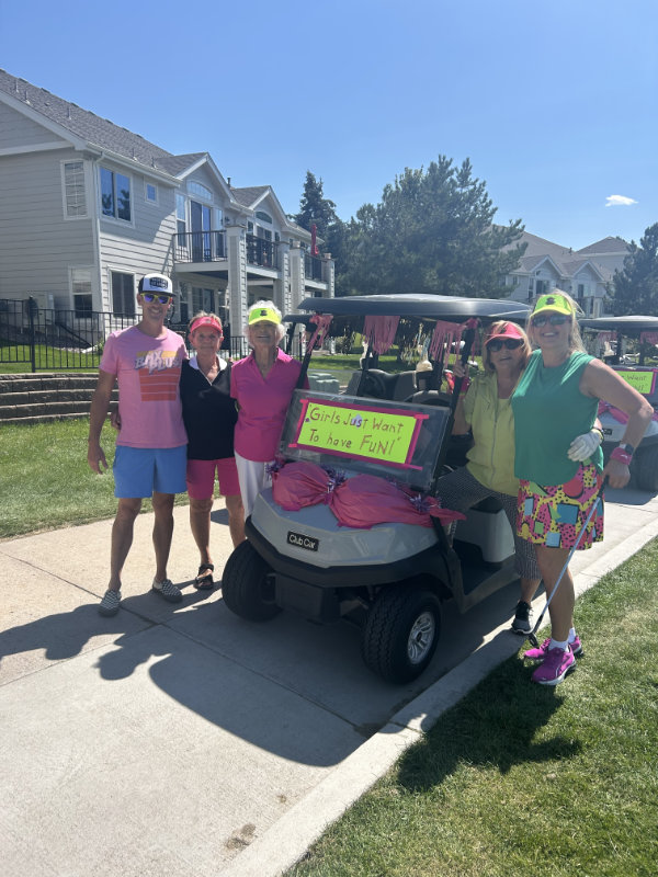 golf tournament participants