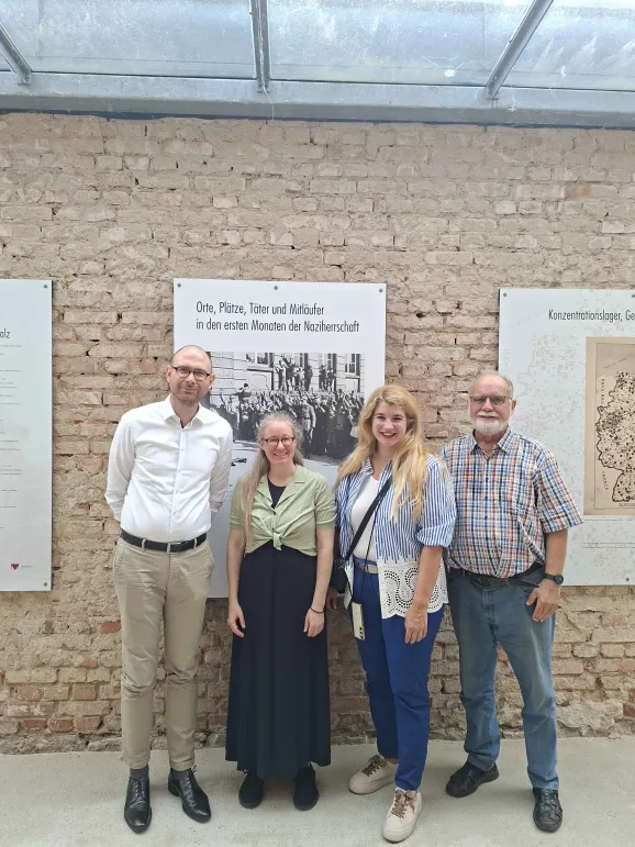 v.l.n.r. Björn Uhrig, Dr. Anja-Maria Bassimir, Kaharina Schuler MdL, Kurt Werner