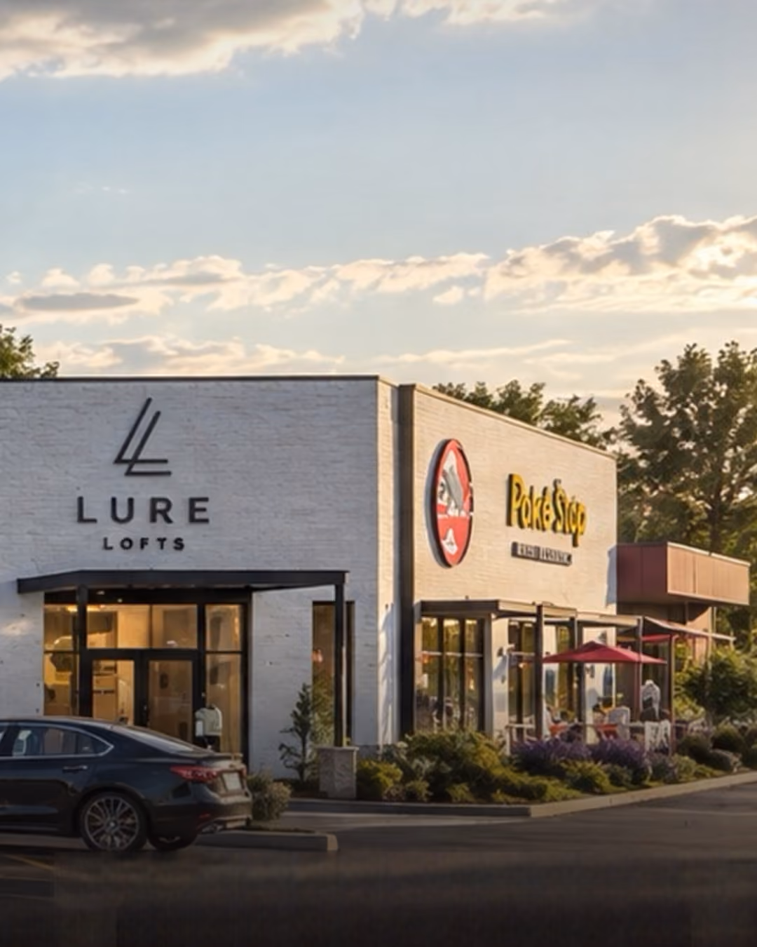 Digital Rendering of Outside Local Eclectic