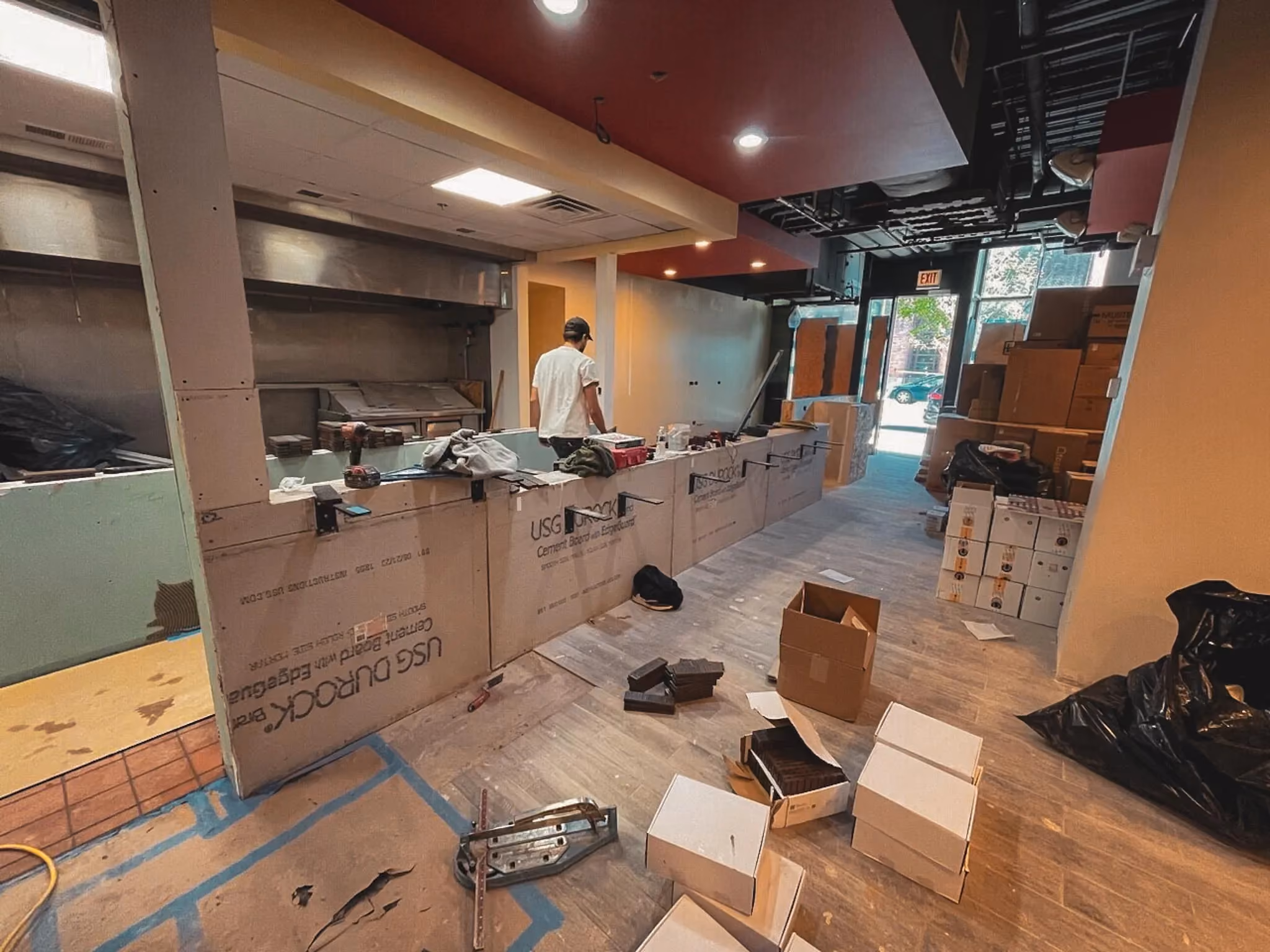 Akahoshi Ramen construction in progress by Klasik Construction, photo 6 of 12