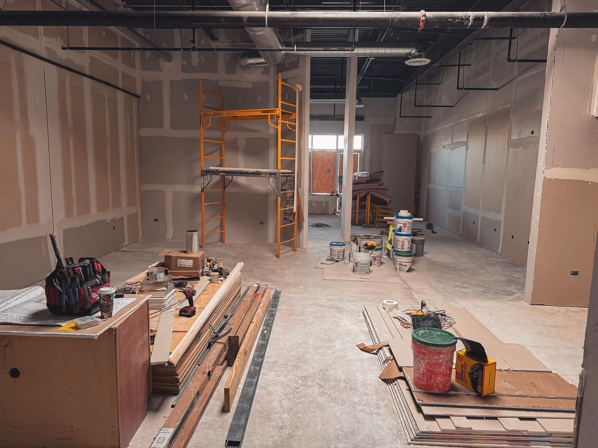 Adjusted Health + Performance construction in progress by Klasik Construction, photo 2 of 12