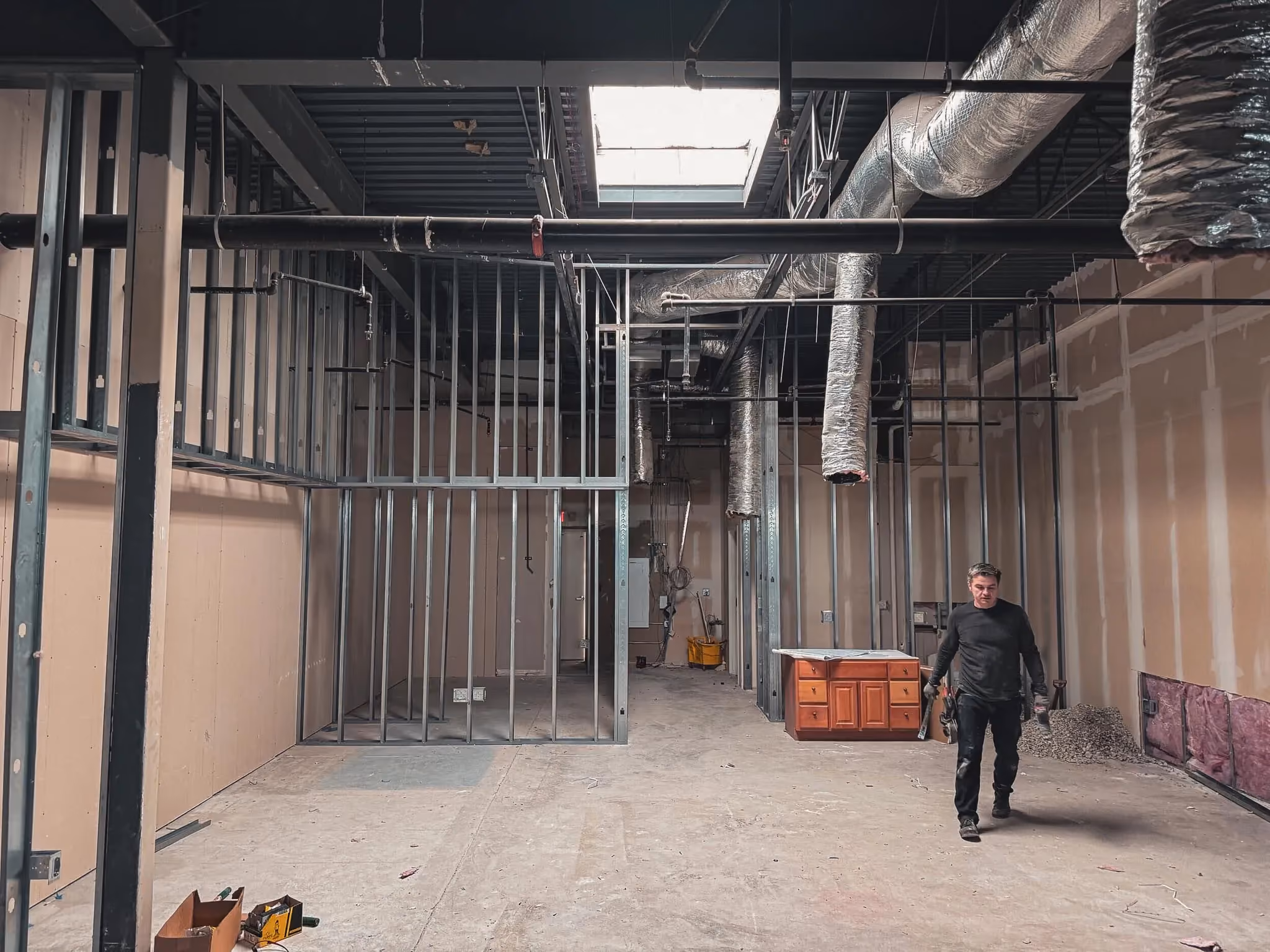 Adjusted Health + Performance construction in progress by Klasik Construction, photo 1 of 12