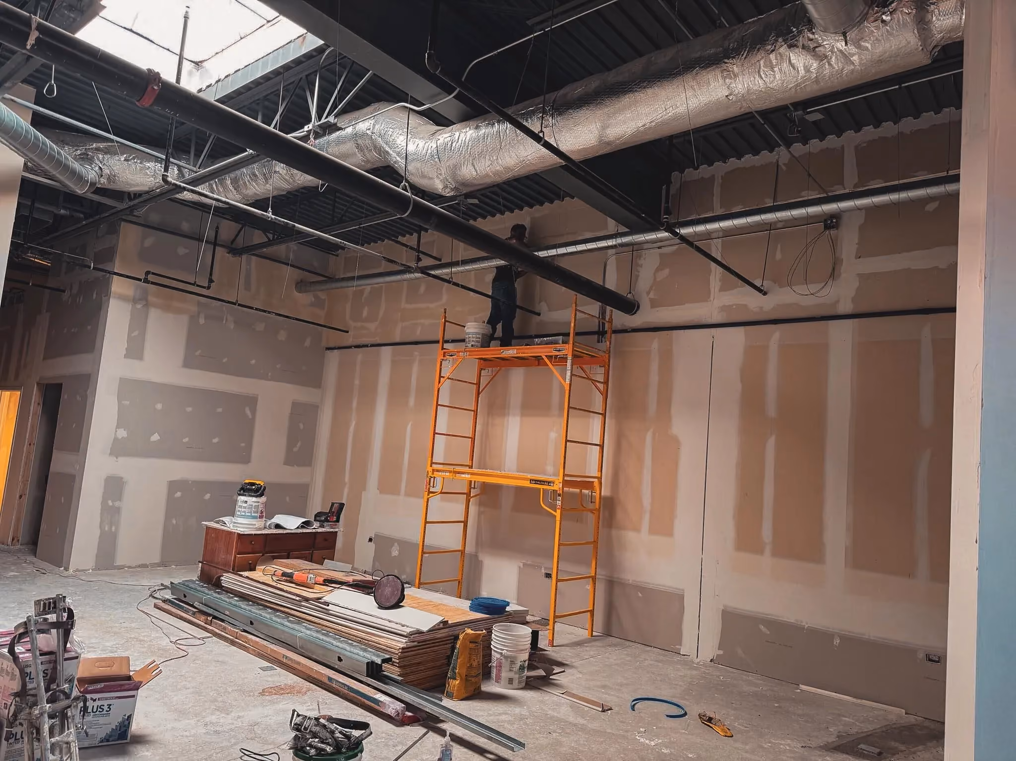 Adjusted Health + Performance construction in progress by Klasik Construction, photo 3 of 12