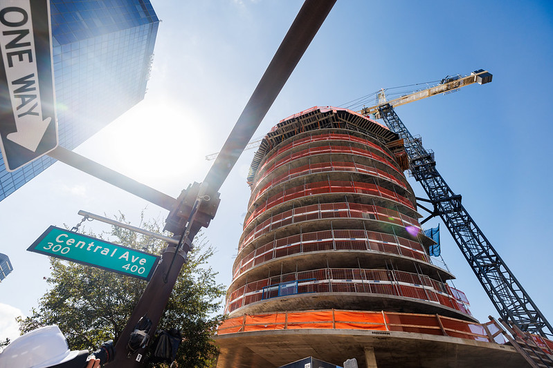 400 Central construction