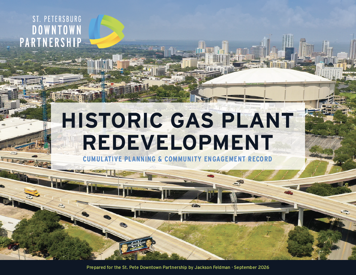 Cover of the Historic Gas Plant Redevelopment Plan