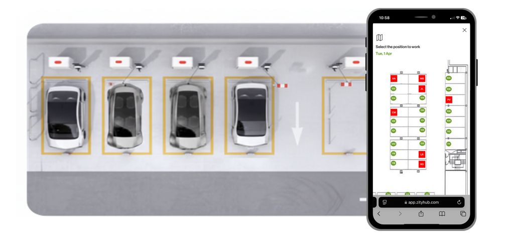 Software de reserva de aparcamiento para oficinas | zityhub