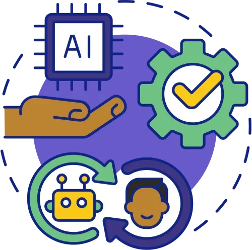 An illustration meant to depict Artificial Intelligence.