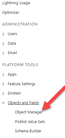 Platform Tools - Object and Fields