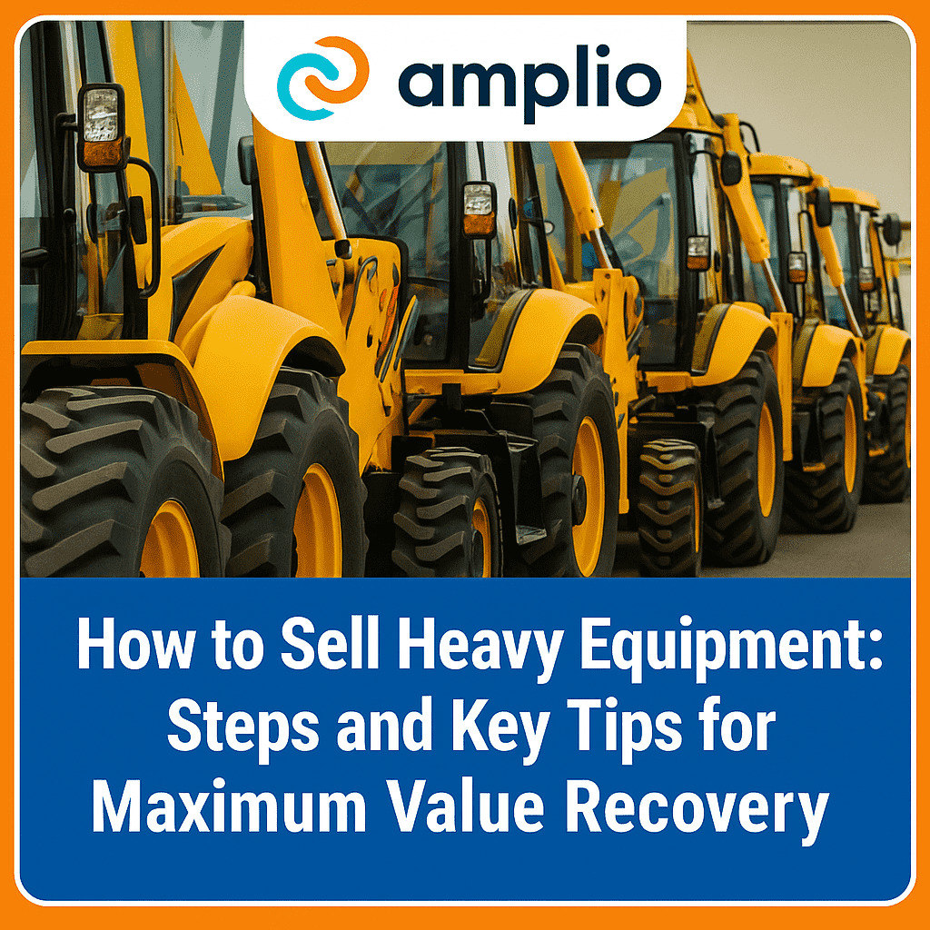 How to Sell Heavy Equipment: Steps and Key Tips For Maximum Value Recovery 