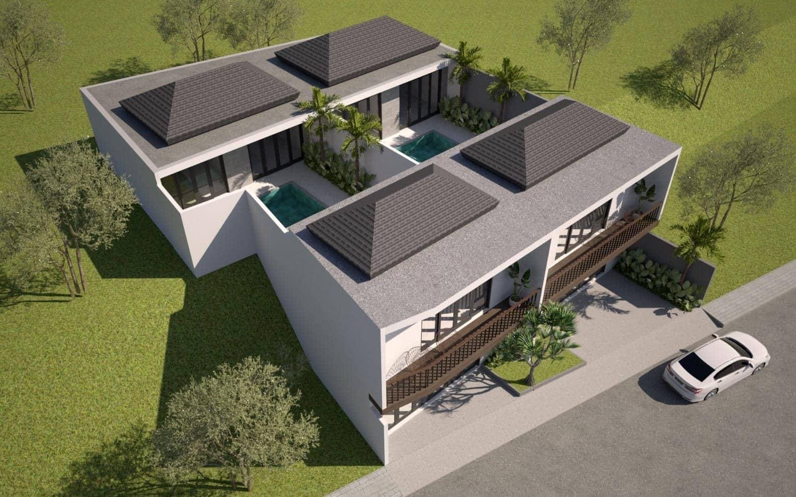 TWIN VILLA DESIGN IN UMALAS