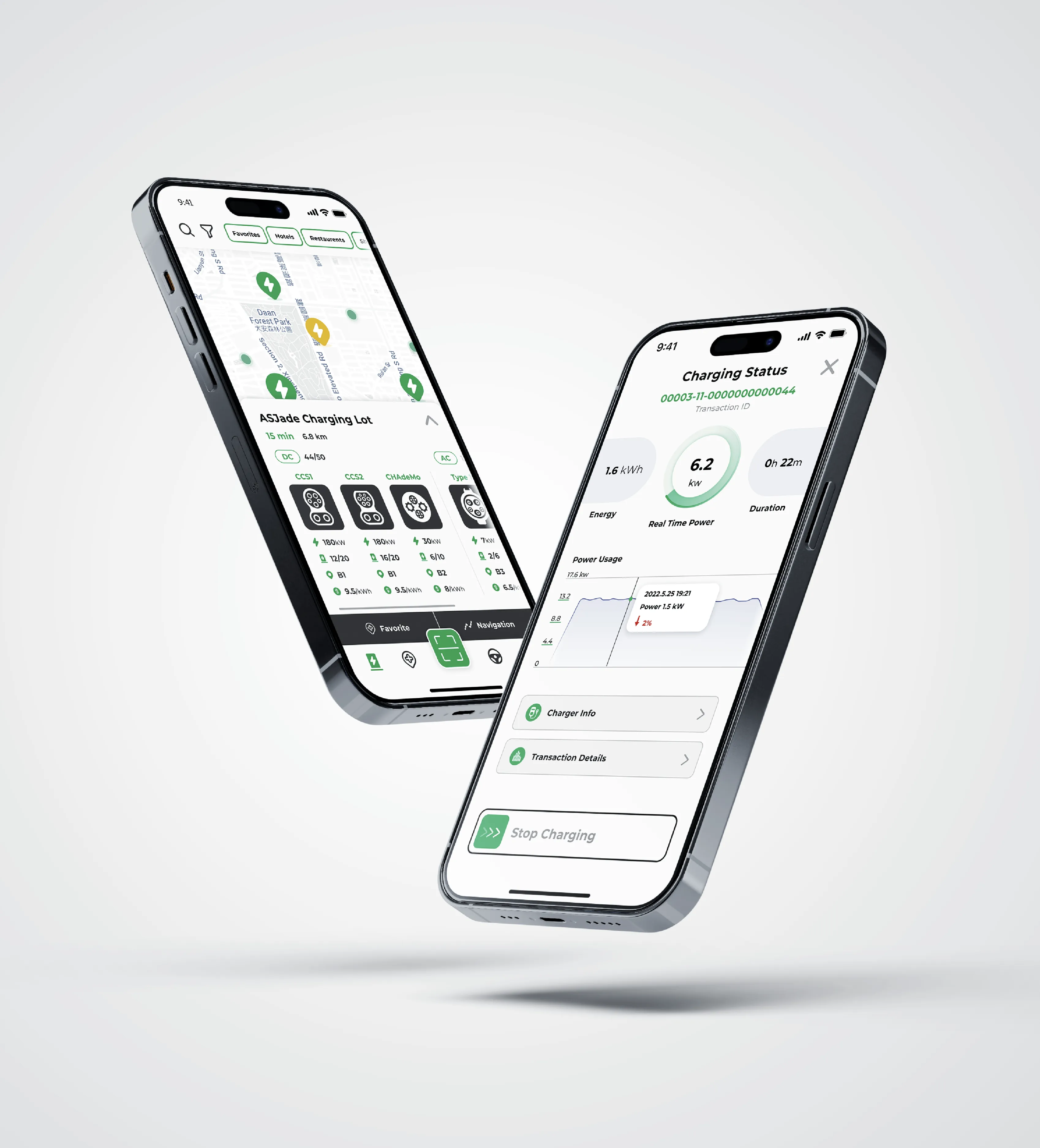 EV Charging App UIUX Design