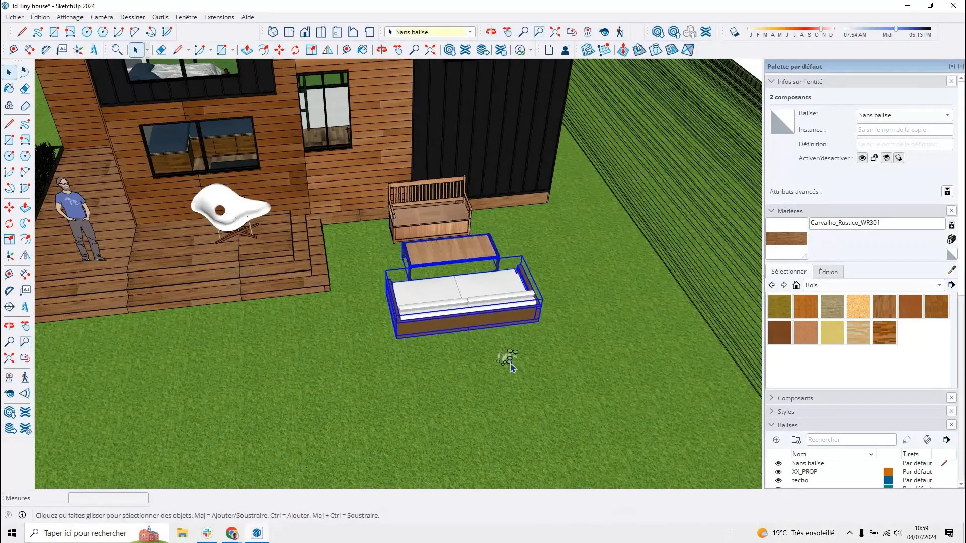 Création et partage d'objets dans la 3D Warehouse