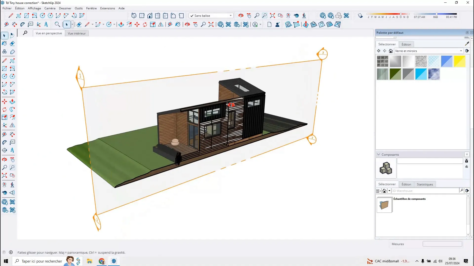 Création de plusieurs plans de section