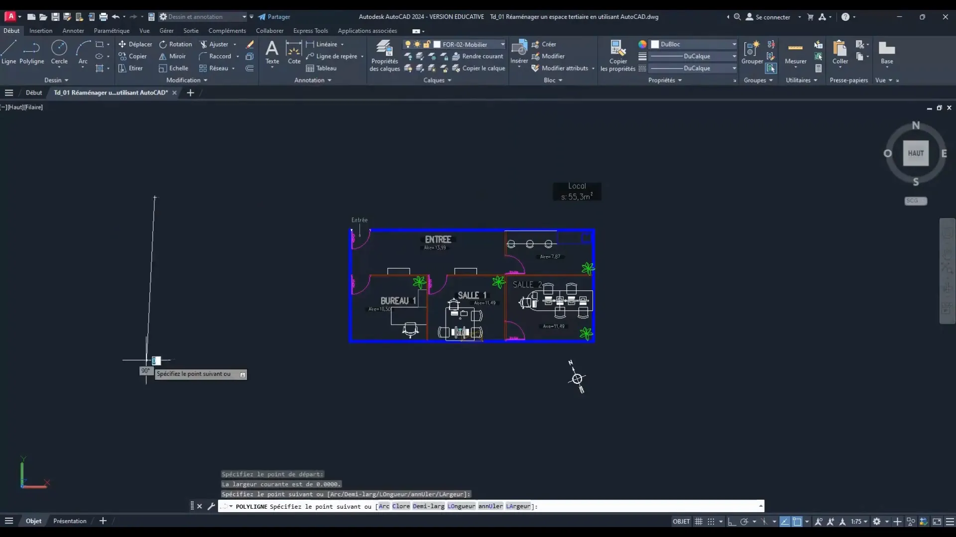 Libérer tous les calques dans AutoCAD