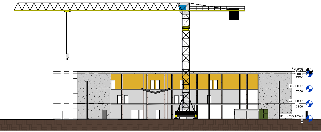 Pic Revit pour concevoir les plans d'installation de chantier | So Build