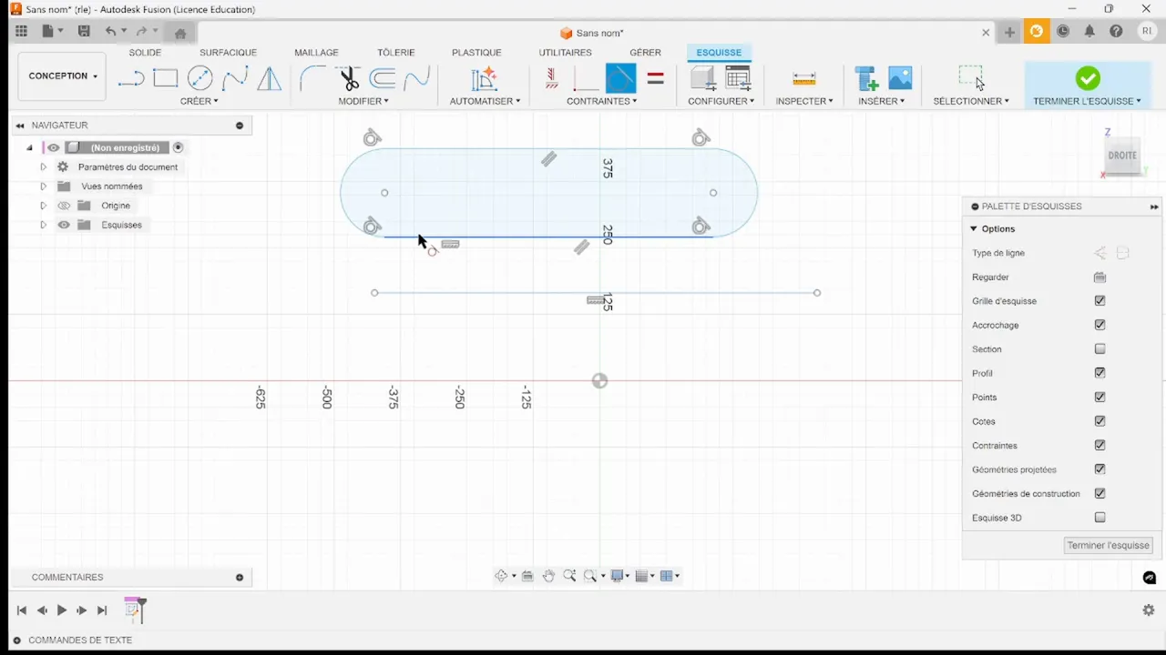 Déplacement d'un point d'une polyligne et effet sur la géométrie