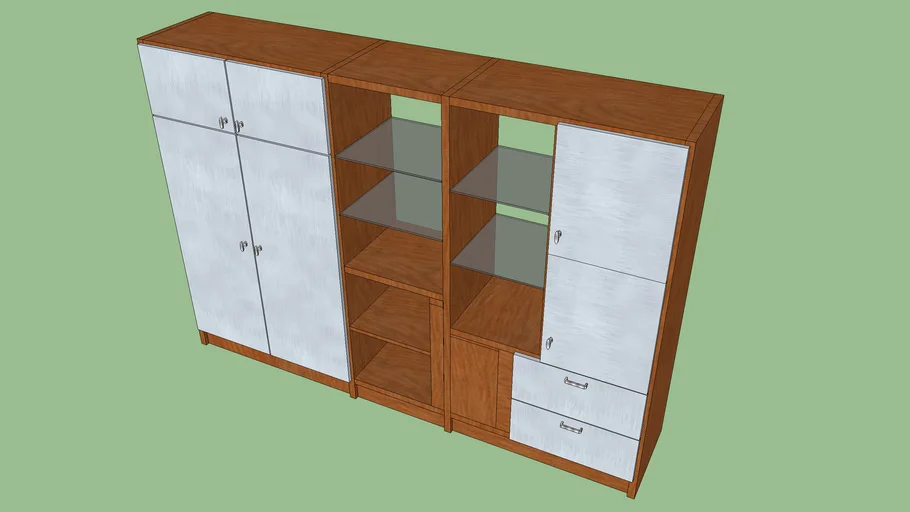 meuble sur mesure sketchup