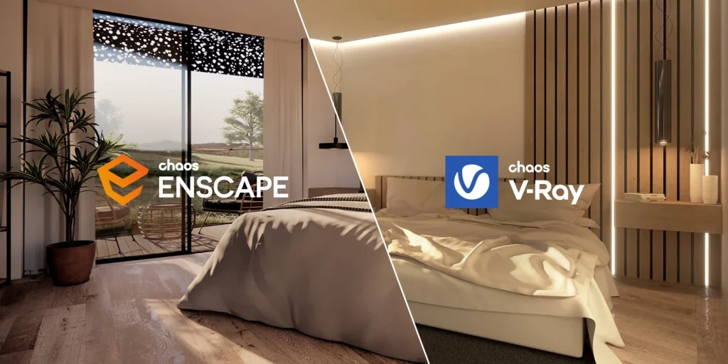 Enscape vs V-Ray - Datchup